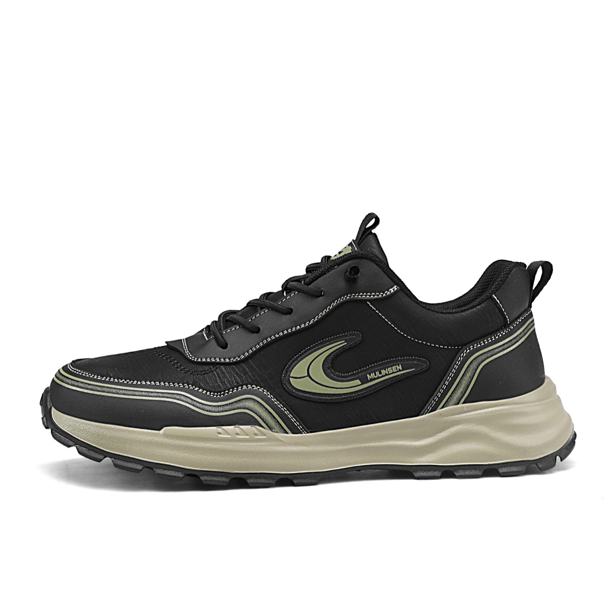 Нескользящие, износостойкие, амортизирующие, низкие повседневные туфли для мужчин Mulinsen, Black
Нескользящие, износостойкие, амортизирующие, низкие повседневные туфли для мужчин Mulinsen, Black