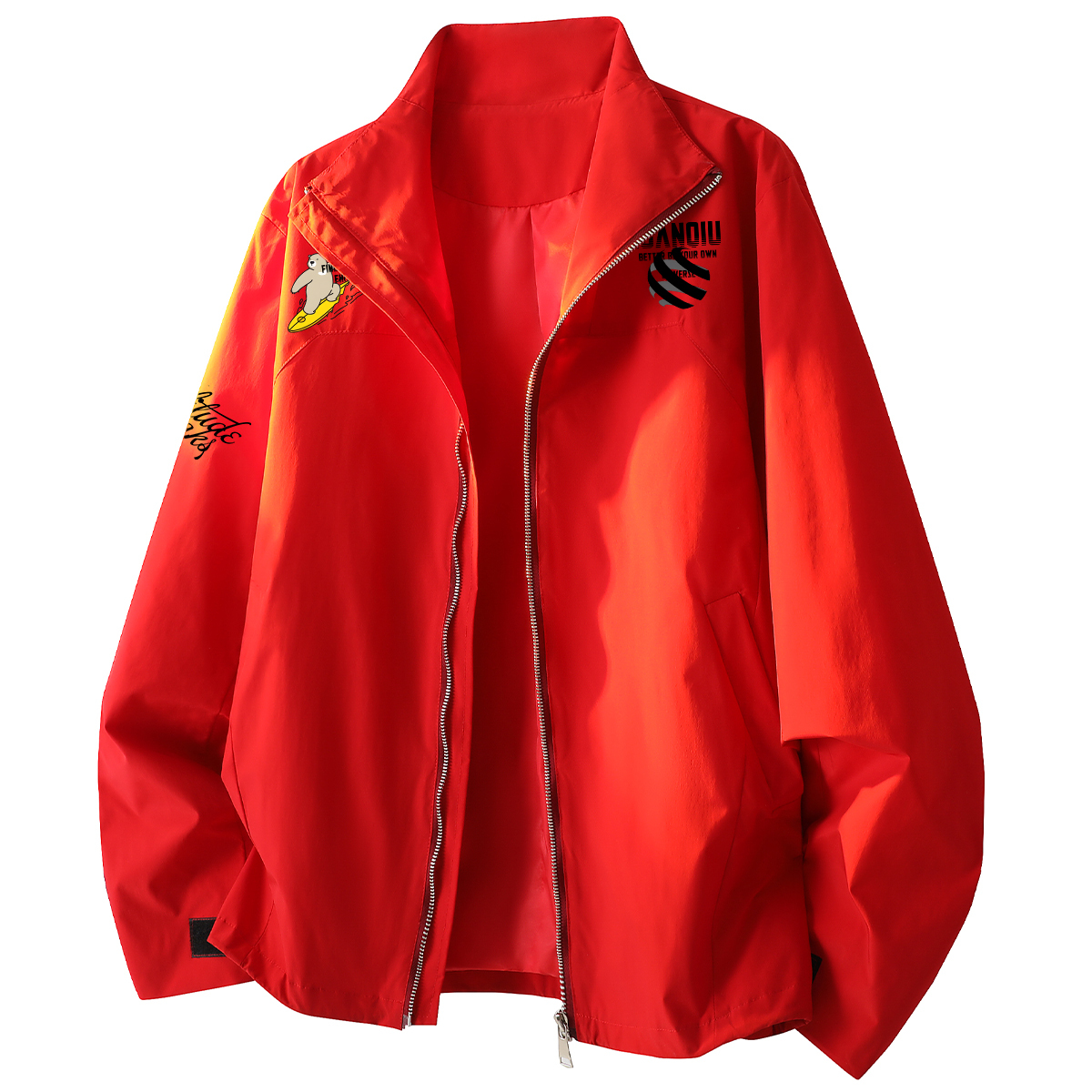 Куртка Unisex Stand Collar Moderate HUANQIU, red
Куртка Unisex Stand Collar Moderate HUANQIU, red