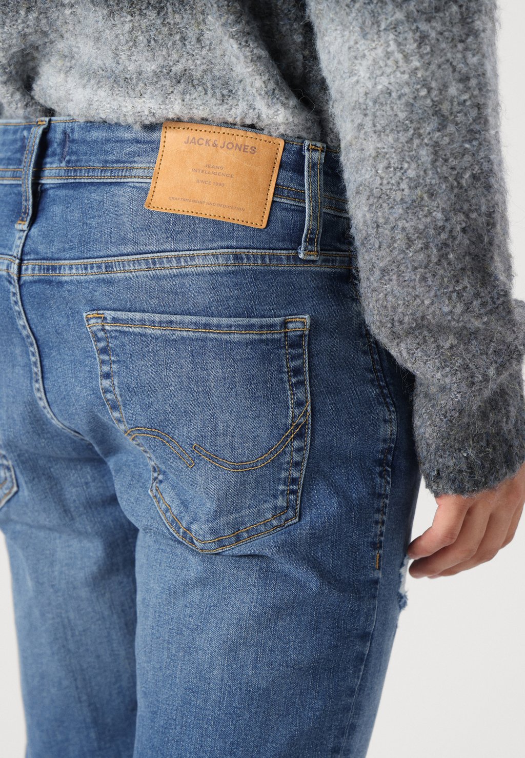 Джинсы облегающего кроя JJIGLENN JJORIGINAL Jack & Jones, синий деним
Джинсы облегающего кроя JJIGLENN JJORIGINAL Jack & Jones, синий деним