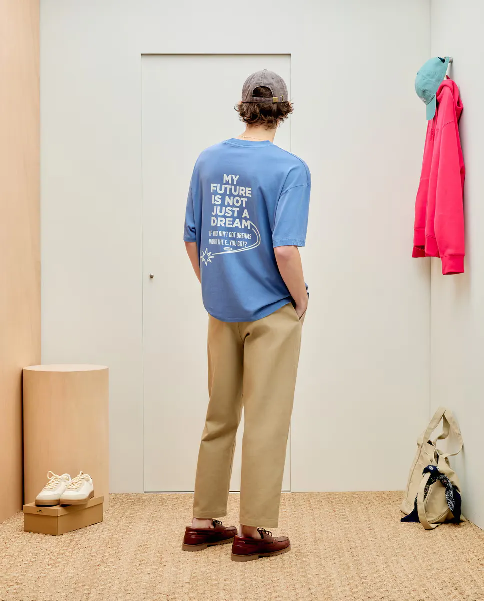 Футболка с короткими рукавами и квадратным позиционным текстом Green Coast, синий
Футболка с короткими рукавами и квадратным позиционным текстом Green Coast, синий