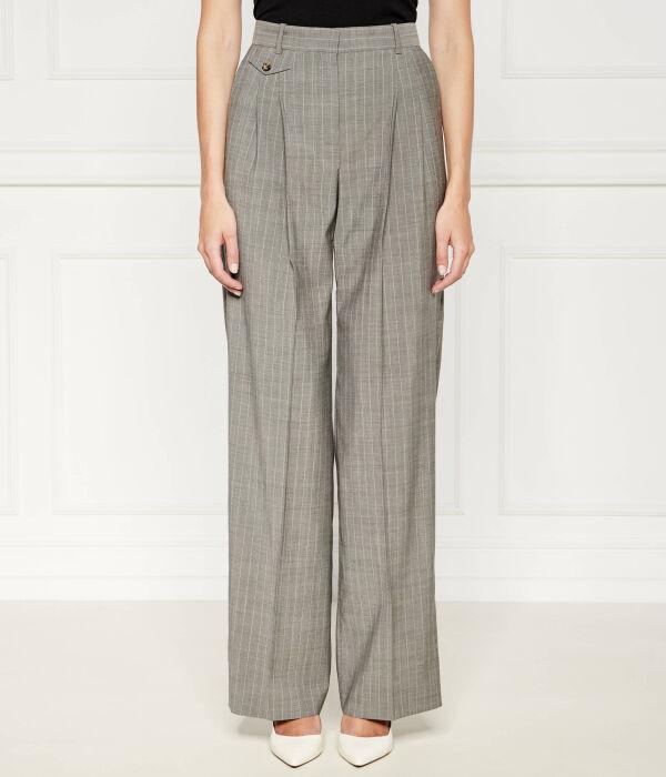 Брюки женские Boss шерстяные широкие, серый
Брюки женские Boss шерстяные широкие, серый