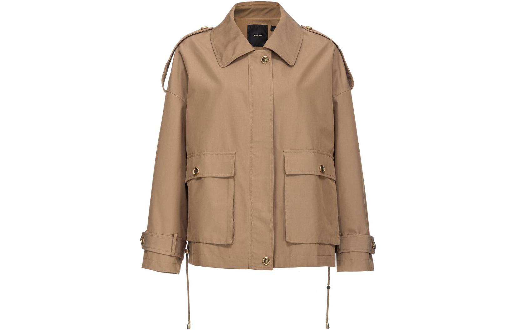 PINKO Пиджак с длинными рукавами и отложным воротником, Umber
PINKO Пиджак с длинными рукавами и отложным воротником, Umber