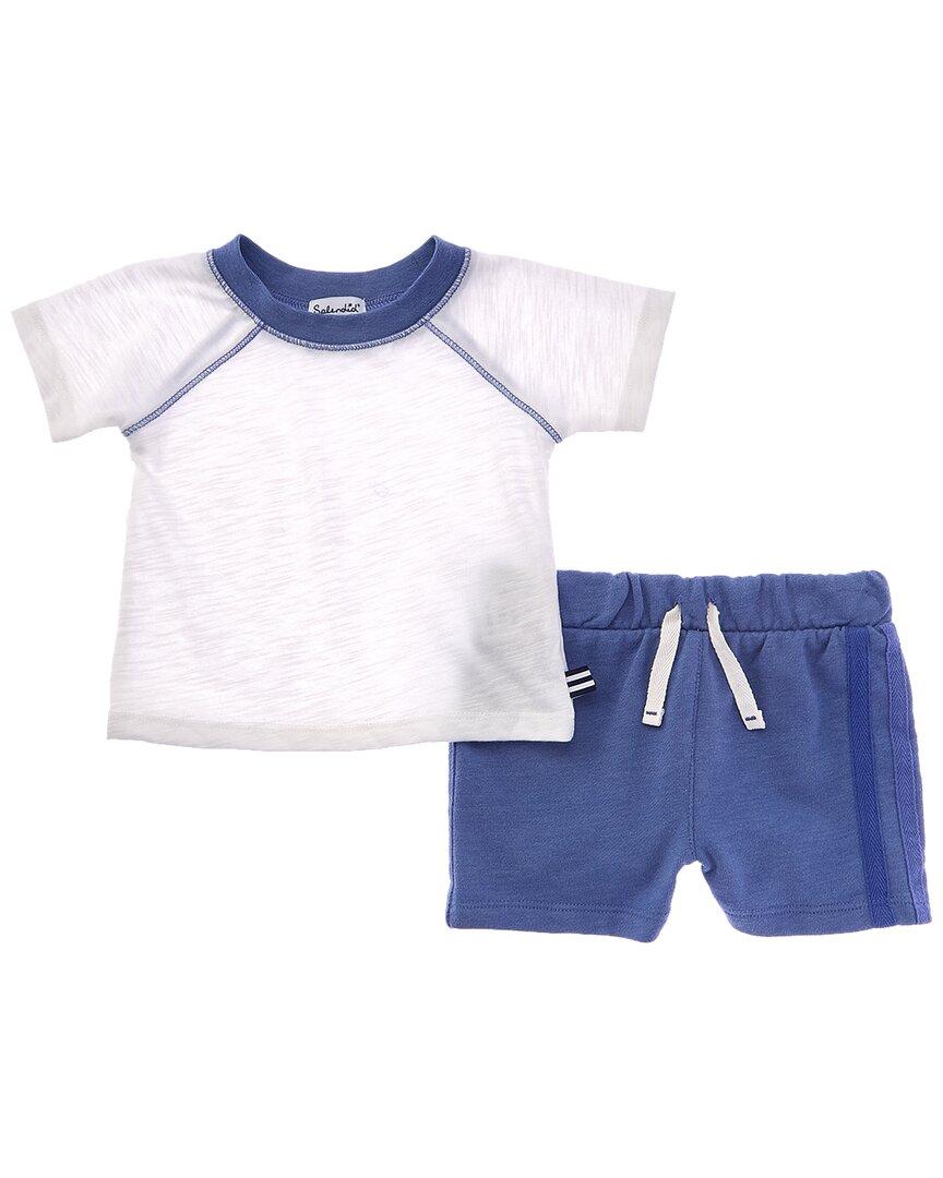 Великолепный комплект из 2 предметов: футболка Sky Jersey и шорты Splendid, синий
Великолепный комплект из 2 предметов: футболка Sky Jersey и шорты Splendid, синий