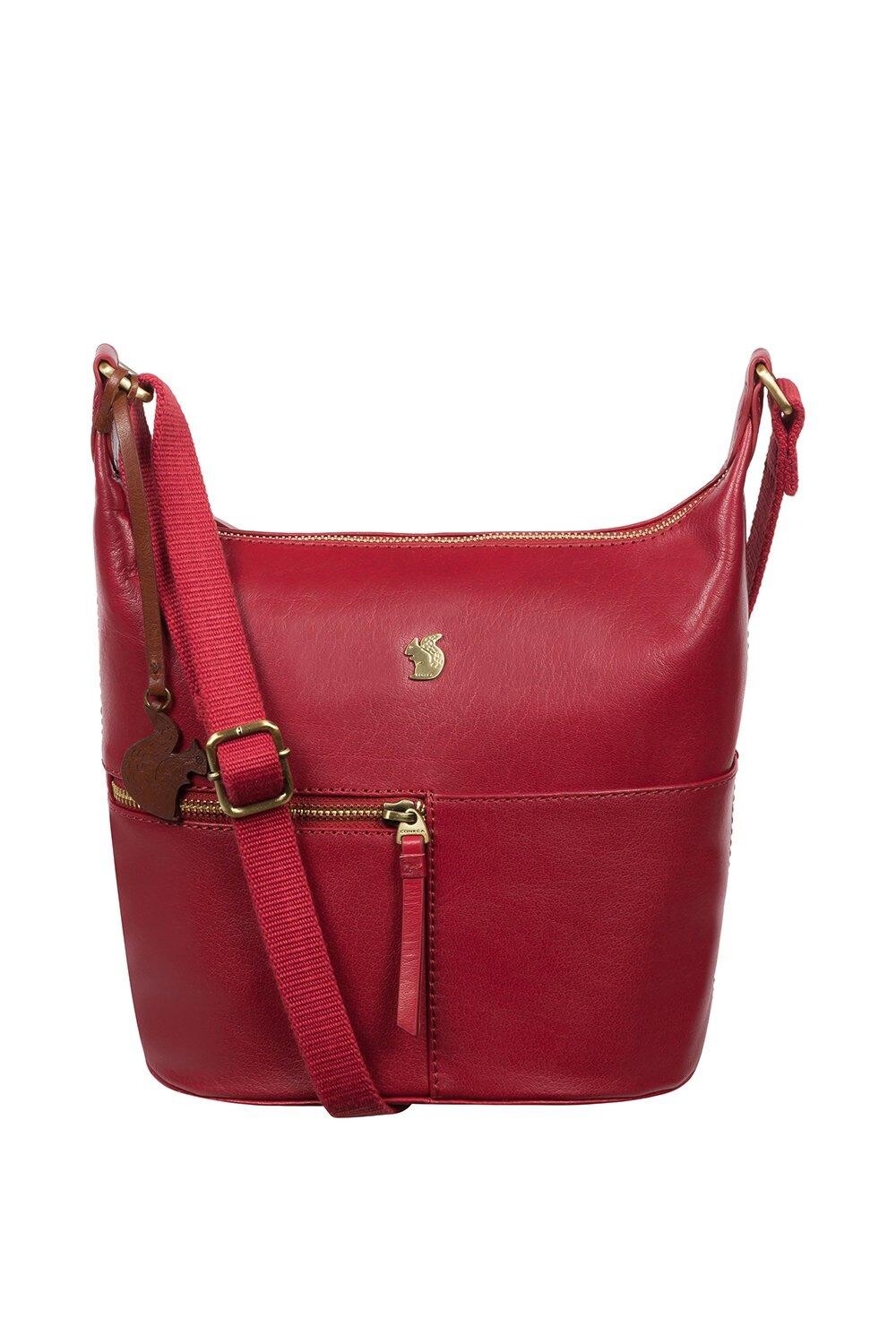 Сумка на плечо 'Little Kristin' из кожи сливового цвета Conkca London, красный
Сумка на плечо 'Little Kristin' из кожи сливового цвета Conkca London, красный