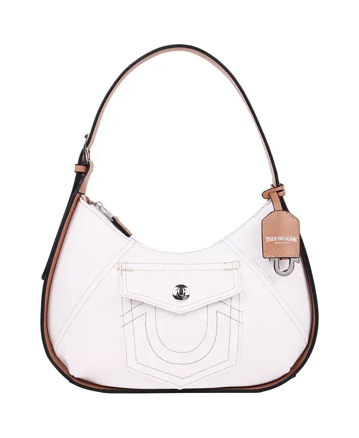 Средняя сумка-хобо с подковой на кармане True Religion, белый
Средняя сумка-хобо с подковой на кармане True Religion, белый