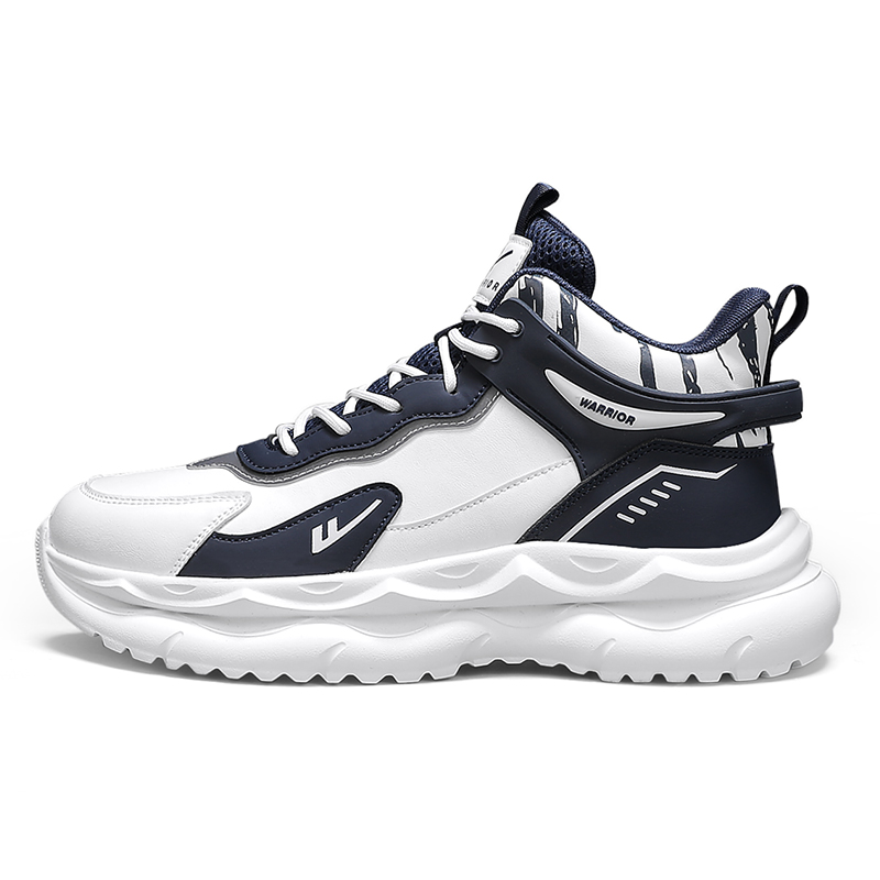 WARRIOR Мужские массивные кроссовки с амортизацией, увеличенной высотой и устойчивостью к истиранию бело-голубые, цвет White Blue
WARRIOR Мужские массивные кроссовки с амортизацией, увеличенной высотой и устойчивостью к истиранию бело-голубые, цвет White Blue