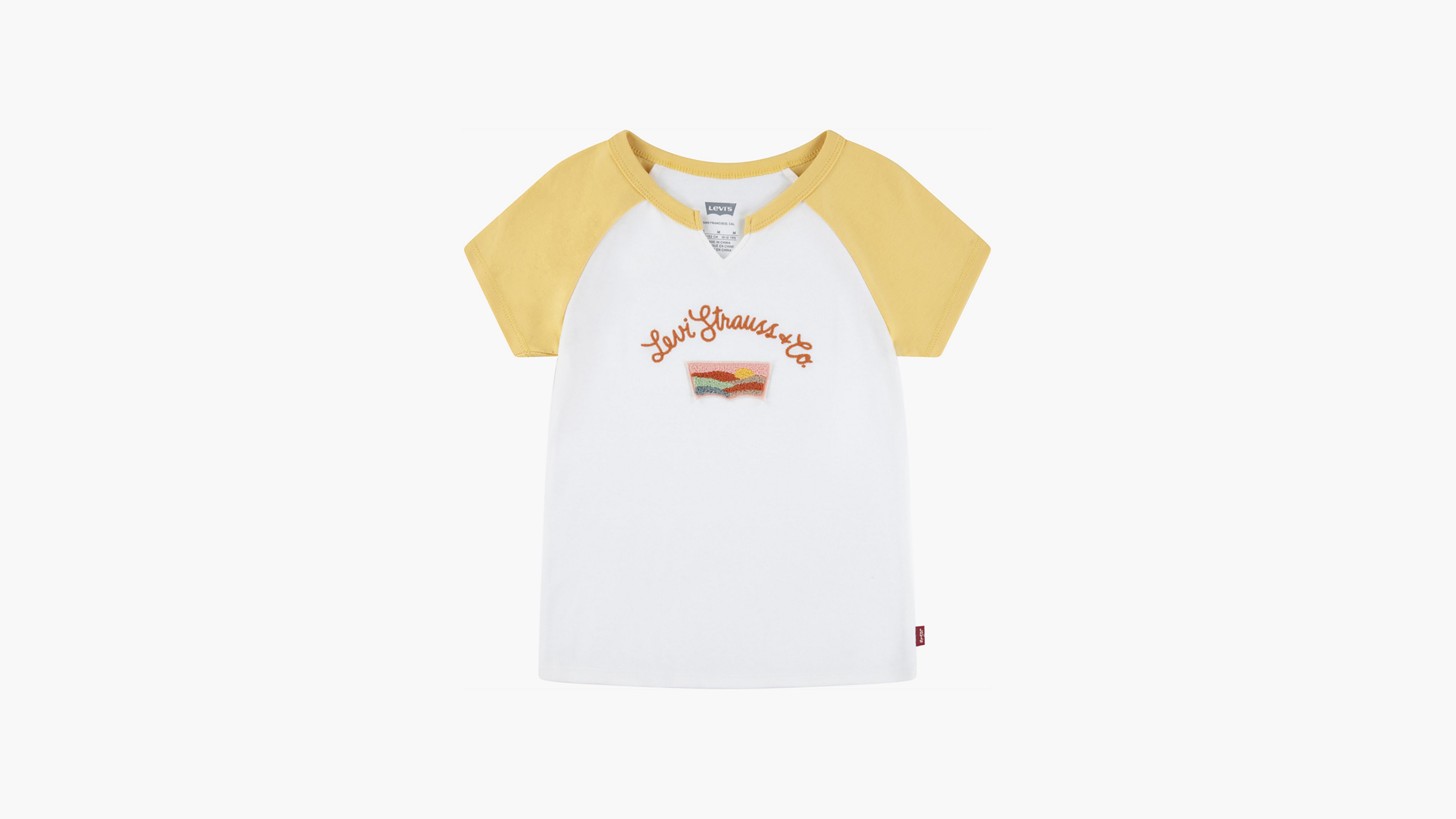 Радужная футболка Levis для маленьких девочек 4-6X Levi's, цвет Gardenia - Tan
Радужная футболка Levis для маленьких девочек 4-6X Levi's, цвет Gardenia - Tan