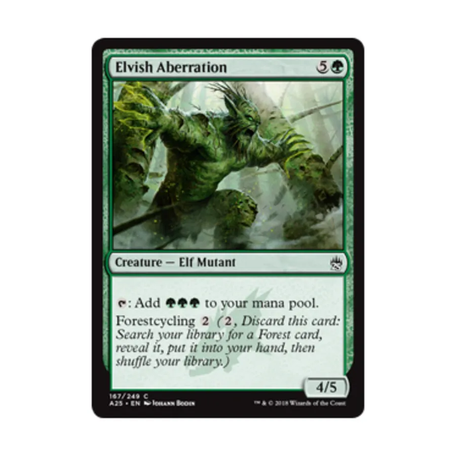 CCG Эльфийская аберрация (С), MTG - Masters 25
CCG Эльфийская аберрация (С), MTG - Masters 25