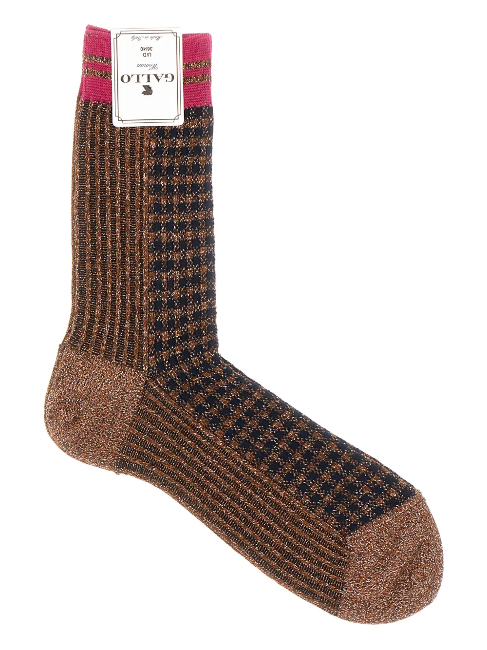 Вышитые носки Gallo, коричневый
Вышитые носки Gallo, коричневый