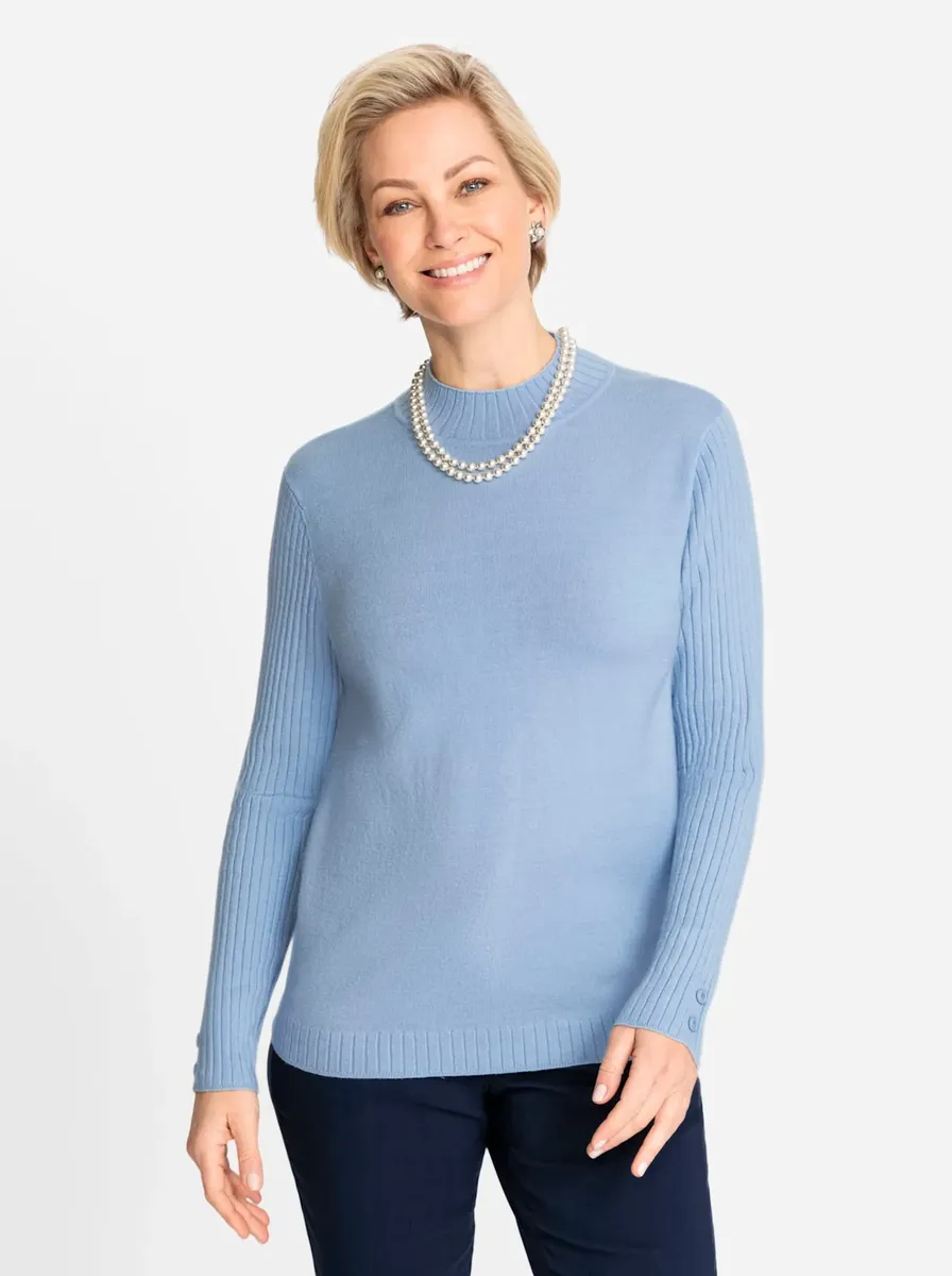 Классический вязаный свитер "Пуловер" Classic, синий
Классический вязаный свитер "Пуловер" Classic, синий