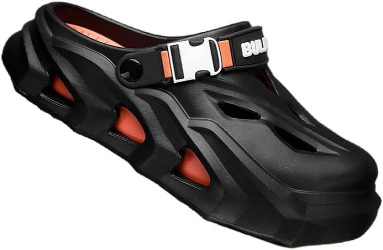 Мужские повседневные черные мюли из ЭВА - летние сандалии на скользящей подошве для комфортной ходьбы, Легкая современная повседневная обувь, Дышащий верх из ЭВА Clolinde
Мужские повседневные черные мюли из ЭВА - летние сандалии на скользящей подошве для комфортной ходьбы, Легкая современная повседневная обувь, Дышащий верх из ЭВА Clolinde