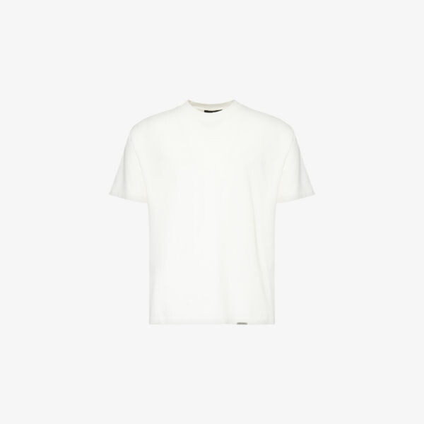 Футболка Initial oversize из хлопкового джерси с короткими рукавами Represent, белый
Футболка Initial oversize из хлопкового джерси с короткими рукавами Represent, белый