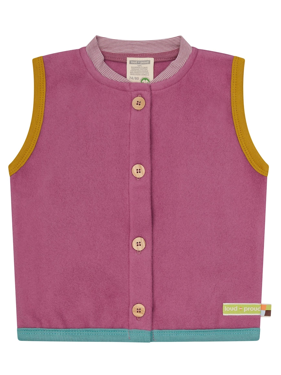 Флисовая куртка loud + proud, Berry
Флисовая куртка loud + proud, Berry