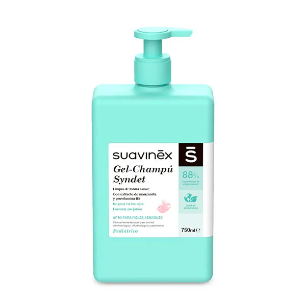Гель и шампунь Gel-Champú Syndet Suavinex, 750 ml
Гель и шампунь Gel-Champú Syndet Suavinex, 750 ml