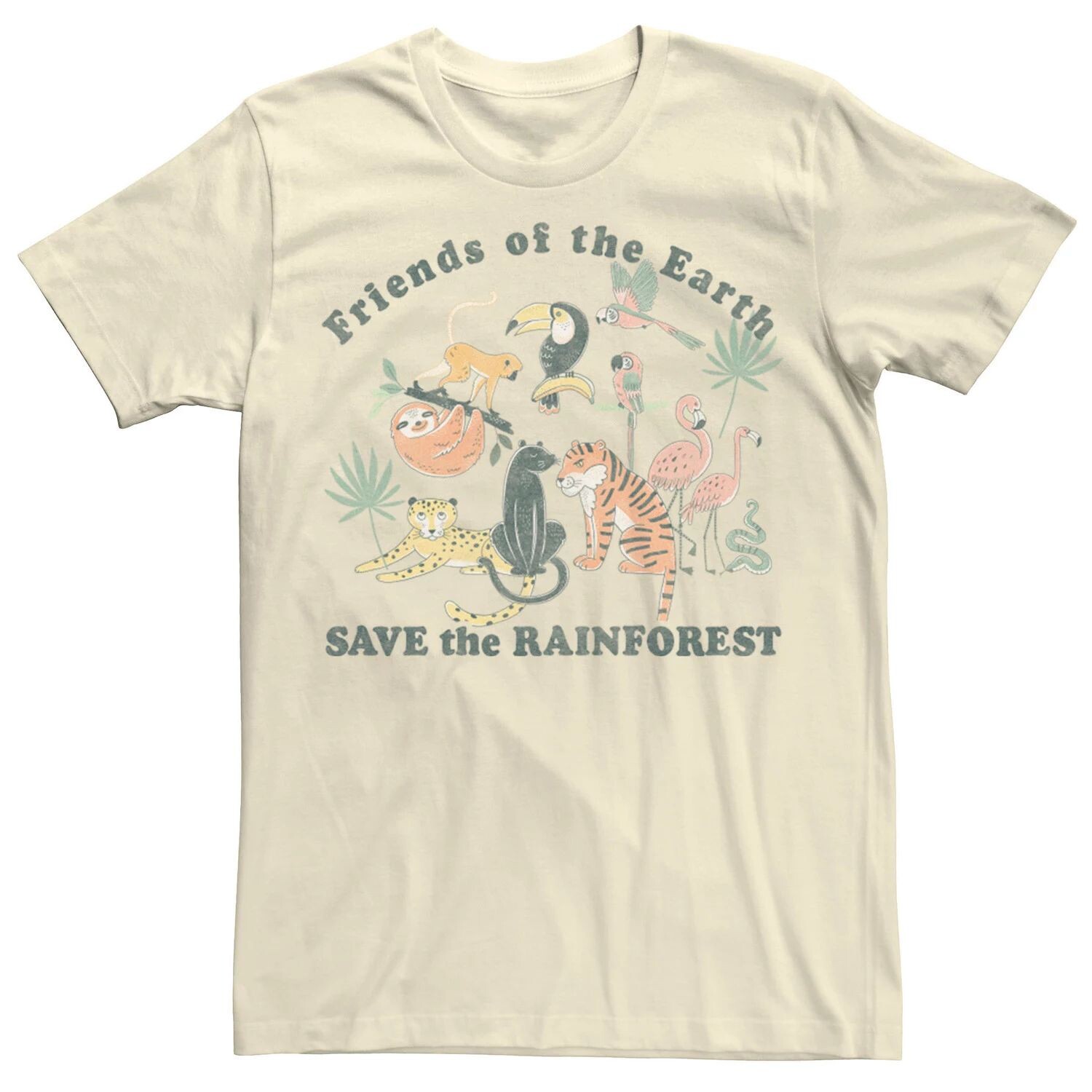 Мужская футболка Fifth Sun Save The Rainforest Animal Licensed Character, Зеленый, Мужская футболка Fifth Sun Save The Rainforest Animal Licensed Character
Мужская футболка Fifth Sun Save The Rainforest Animal Licensed Character, Зеленый, Мужская футболка Fifth Sun Save The Rainforest Animal Licensed Character