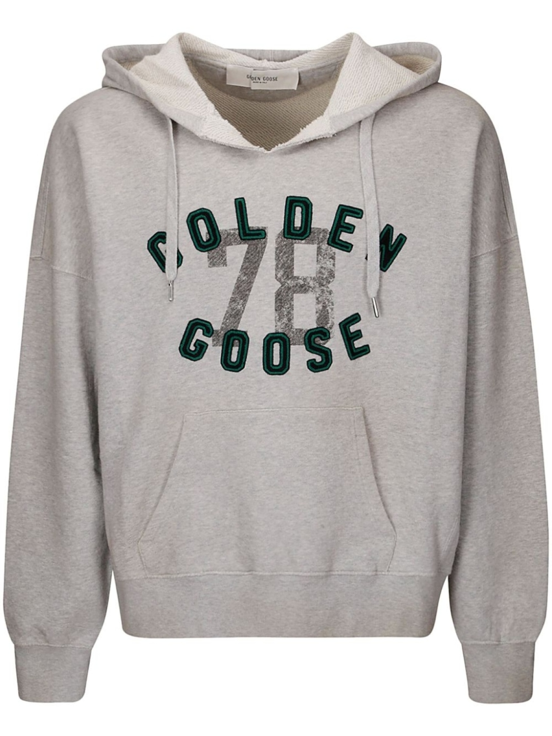 Golden Goose худи с вышитым логотипом, серый
Golden Goose худи с вышитым логотипом, серый