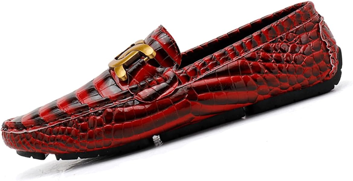 Мужские слипоны Dacnakby, повседневные туфли-лоферы с металлической пряжкой тисненой под крокодила, черные лоферы с удобной легкой подошвой и катания на лодке
Мужские слипоны Dacnakby, повседневные туфли-лоферы с металлической пряжкой тисненой под крокодила, черные лоферы с удобной легкой подошвой и катания на лодке