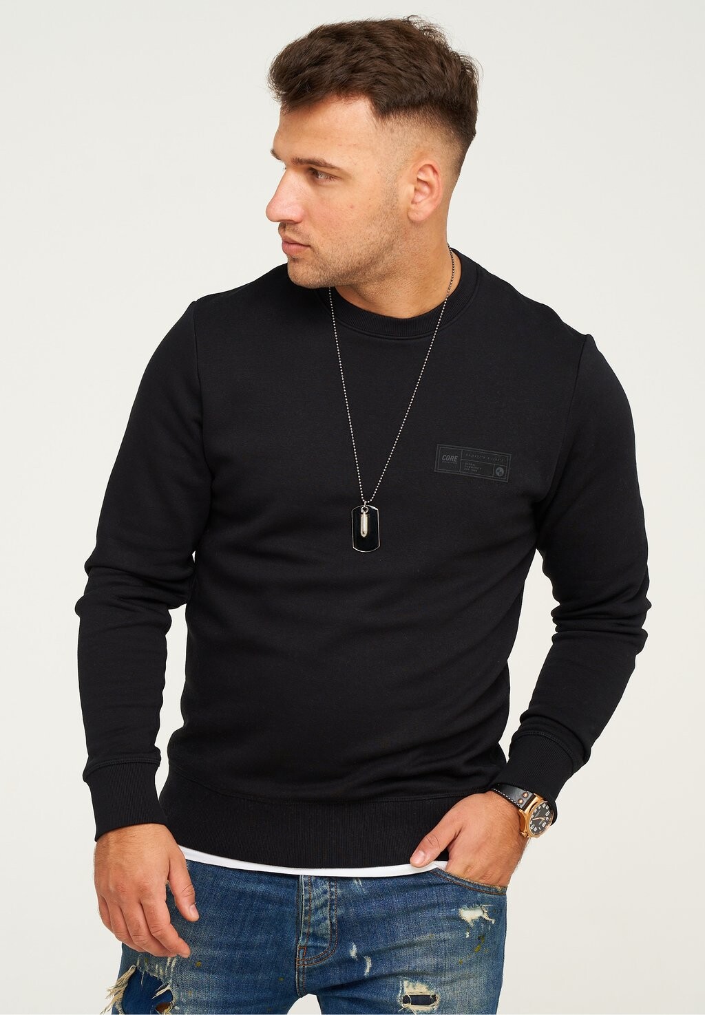 Толстовка POPS CREW NECK Jack & Jones, цвет black
Толстовка POPS CREW NECK Jack & Jones, цвет black