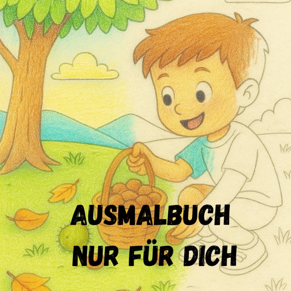 Ausmalbuch Nur für Dich: Ausmalbuch für kleine Jungen in der Vorschule, kreative Jungen, Vorschulgeschenk, Einschulung, ausmalen, Mindset für Kinder, Ausmalbuch für Kinder, Ausmalbuch 4-7 Jahre (Independently published)
Ausmalbuch Nur für Dich: Ausmalbuch für kleine Jungen in der Vorschule, kreative Jungen, Vorschulgeschenk, Einschulung, ausmalen, Mindset für Kinder, Ausmalbuch für Kinder, Ausmalbuch 4-7 Jahre (Independently published)