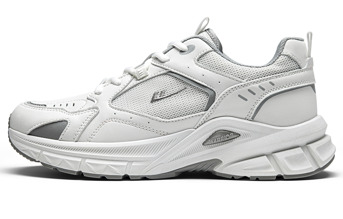 WARRIOR Нескользящие, износостойкие, дышащие низкие массивные кроссовки для мужчин, белые и серые
WARRIOR Нескользящие, износостойкие, дышащие низкие массивные кроссовки для мужчин, белые и серые