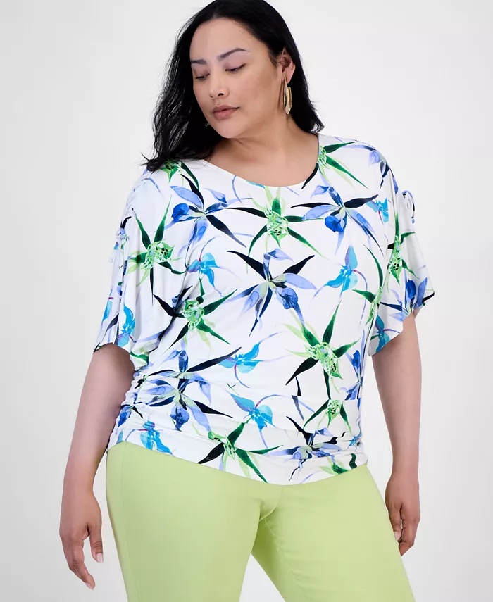 Топ с принтом и сборкой на плечах больших размеров I.N.C. International Concepts, мультиколор
Топ с принтом и сборкой на плечах больших размеров I.N.C. International Concepts, мультиколор