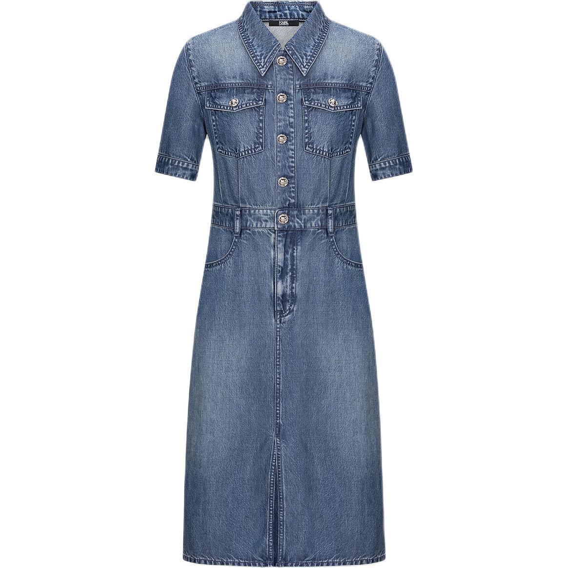 KARL LAGERFELD Женское платье с коротким рукавом синее KARL LAGERFELD / Karl Lagerfeld Jeans
KARL LAGERFELD Женское платье с коротким рукавом синее KARL LAGERFELD / Karl Lagerfeld Jeans