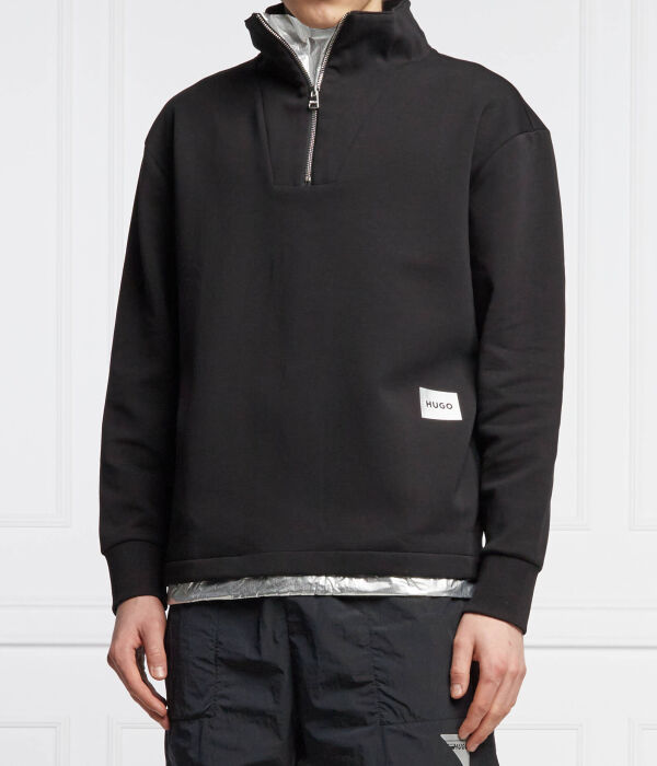 Толстовка мужская Hugo с воротником на молнии, черный
Толстовка мужская Hugo с воротником на молнии, черный