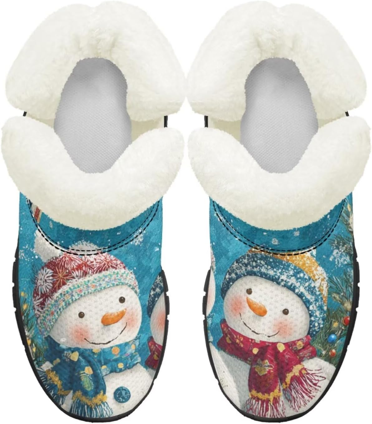 Детские ботинки для девочек на зиму с меховой подкладкой, противоскользящие, для прогулок и бега, зимние ботинки на липучке Pointodoor, Retro Christmas Snowman
Детские ботинки для девочек на зиму с меховой подкладкой, противоскользящие, для прогулок и бега, зимние ботинки на липучке Pointodoor, Retro Christmas Snowman