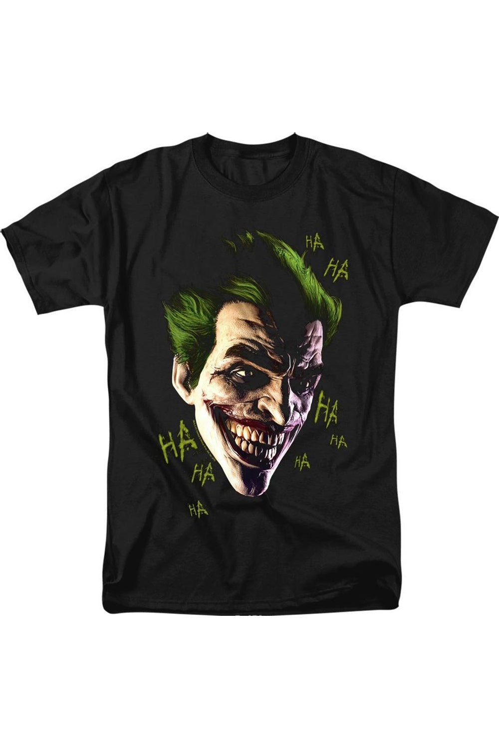 Футболка с коротким рукавом для взрослых Batman Arkham Origins Joker Grim Gildan, черный
Футболка с коротким рукавом для взрослых Batman Arkham Origins Joker Grim Gildan, черный