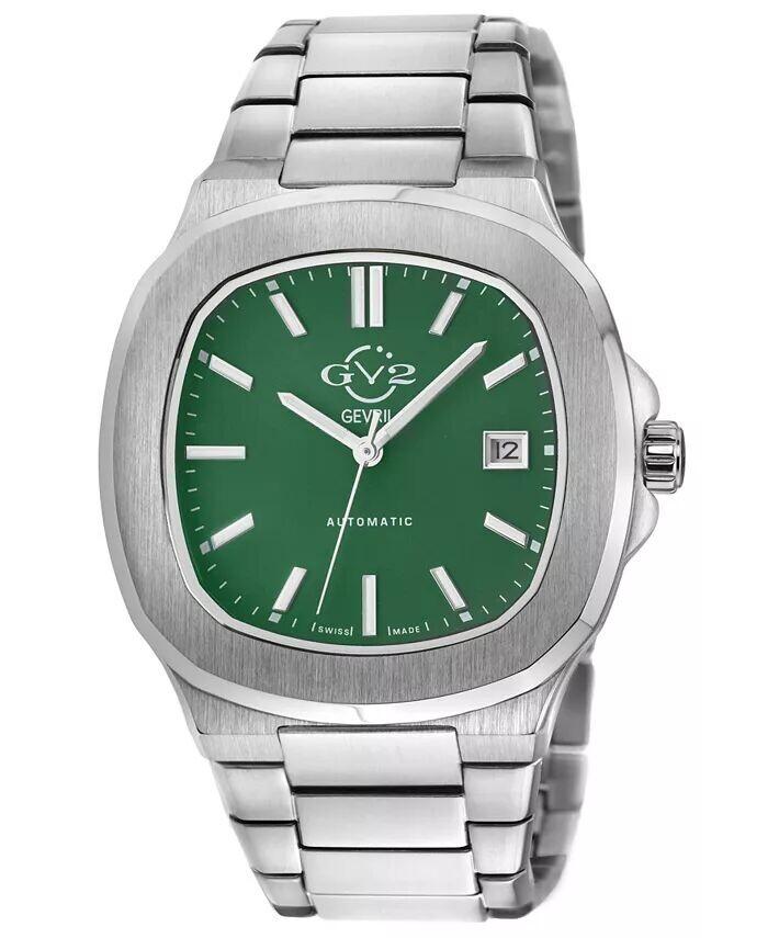 Мужские автоматические часы Potente серебристого цвета с браслетом из нержавеющей стали, 40 мм GV2 by Gevril
Мужские автоматические часы Potente серебристого цвета с браслетом из нержавеющей стали, 40 мм GV2 by Gevril
