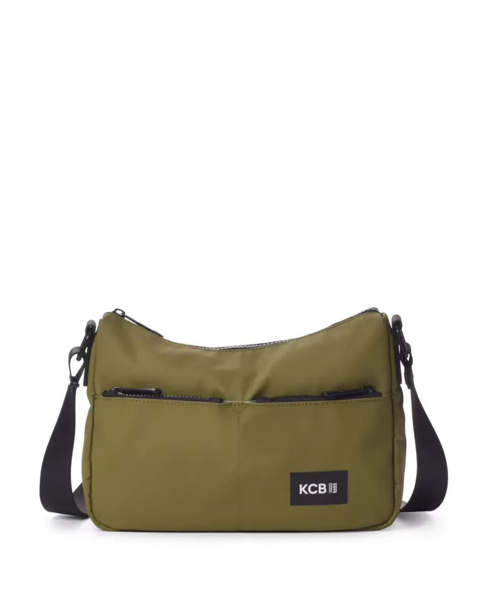 Большая двойная сумка через плечо Kcb, цвет Kaki
Большая двойная сумка через плечо Kcb, цвет Kaki