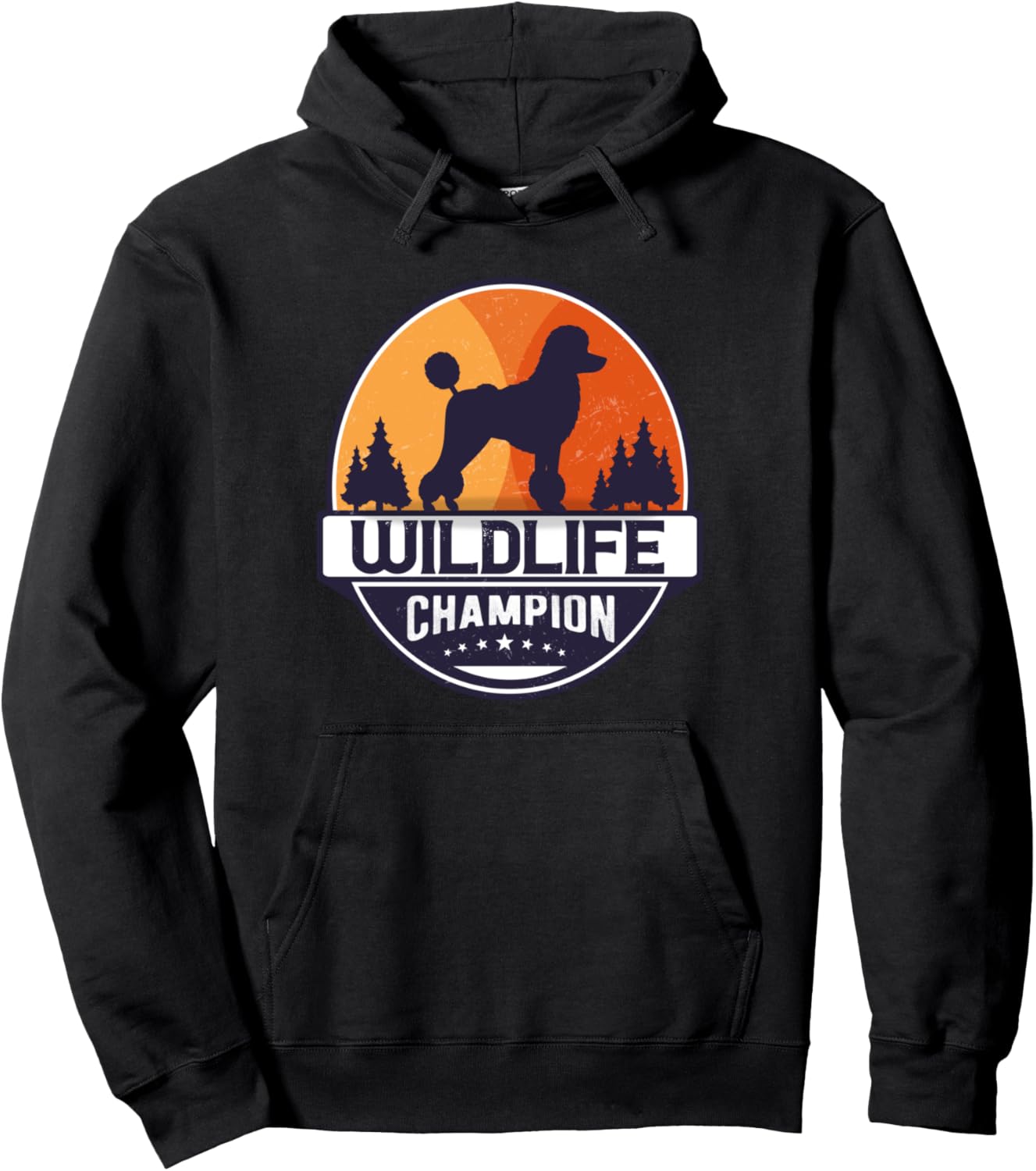 Толстовка с капюшоном и изображением пуделя Poodle Dog Hoodie, черный
Толстовка с капюшоном и изображением пуделя Poodle Dog Hoodie, черный