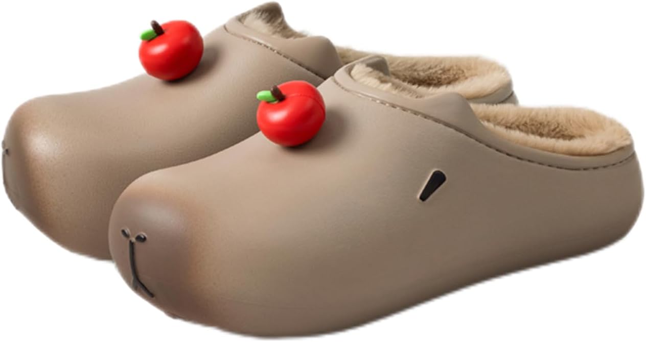 Тапочки с капибарой для женщин и мужчин, милые хлопковые тапочки с капибарой, осенне-зимние теплые тапочки для дома с противоскользящей подошвой Generic, коричневый
Тапочки с капибарой для женщин и мужчин, милые хлопковые тапочки с капибарой, осенне-зимние теплые тапочки для дома с противоскользящей подошвой Generic, коричневый