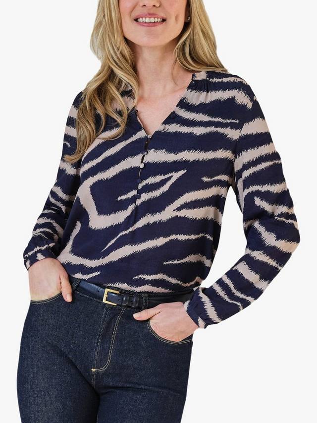 Блузка Button из ткани Ecovero Pure Collection, Zebra
Блузка Button из ткани Ecovero Pure Collection, Zebra