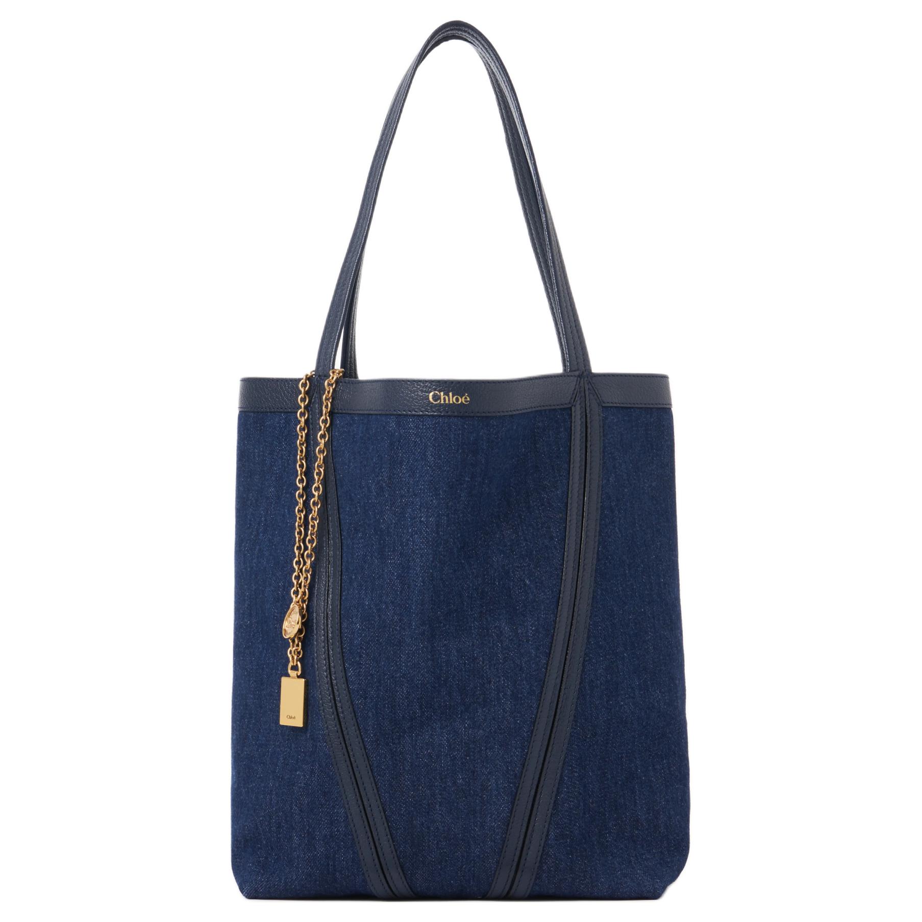 Chloé Сумка-шоппер Chloe Spin Cotton, шоппер, женская сумка, сумка через плечо, синий
Chloé Сумка-шоппер Chloe Spin Cotton, шоппер, женская сумка, сумка через плечо, синий