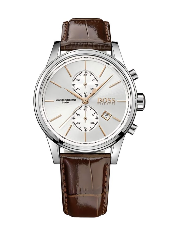 Наручные часы Jet Model HB1513280 с кожаным ремешком Hugo Boss
Наручные часы Jet Model HB1513280 с кожаным ремешком Hugo Boss