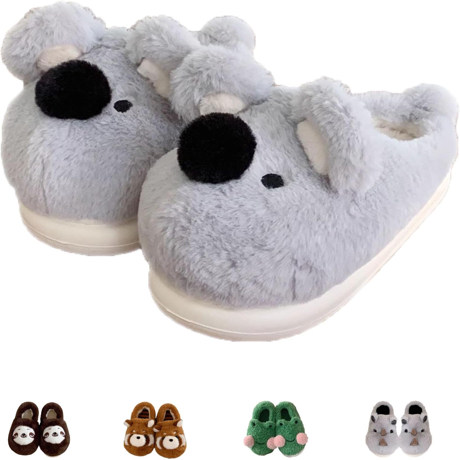 Тапочки Jfxgjuv с изображением ленивца, тапочки с лягушкой для женщин и мужчин, милые пушистые тапочки в виде животных, забавные мягкие удобные тапочки из пены с эффектом памяти для дома и улицы, серый
Тапочки Jfxgjuv с изображением ленивца, тапочки с лягушкой для женщин и мужчин, милые пушистые тапочки в виде животных, забавные мягкие удобные тапочки из пены с эффектом памяти для дома и улицы, серый