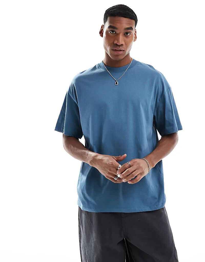 Футболка оверсайз синего цвета Jack & Jones
Футболка оверсайз синего цвета Jack & Jones