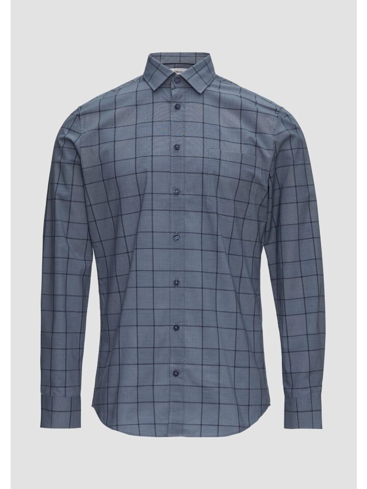 Рубашка sOliver BLACK LABEL langarm, синий
Рубашка sOliver BLACK LABEL langarm, синий