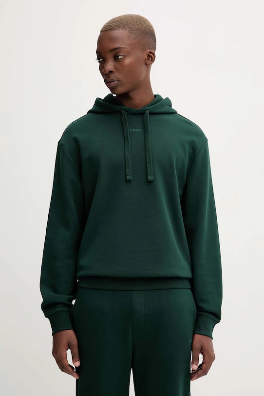Хлопковая толстовка Hugo, зеленый
Хлопковая толстовка Hugo, зеленый