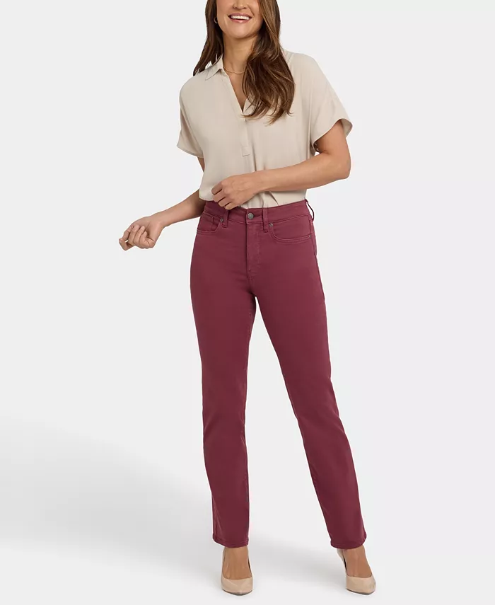 Джинсы Petite Marilyn Straight NYDJ, красный
Джинсы Petite Marilyn Straight NYDJ, красный