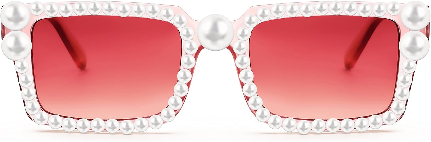 FEISEDY Модные жемчужные солнцезащитные очки для женщин, милые квадратные солнцезащитные очки конфетных цветов для вечеринок, модель B2327, 004 Pink Transparent Frame/Gradient Pink Lens
FEISEDY Модные жемчужные солнцезащитные очки для женщин, милые квадратные солнцезащитные очки конфетных цветов для вечеринок, модель B2327, 004 Pink Transparent Frame/Gradient Pink Lens