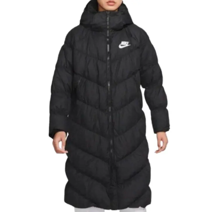 Nike Пуховик мужской черный с капюшоном Moderate
Nike Пуховик мужской черный с капюшоном Moderate