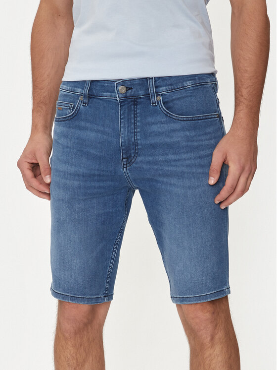 Облегающие джинсовые шорты 50513488 Boss, синий
Облегающие джинсовые шорты 50513488 Boss, синий