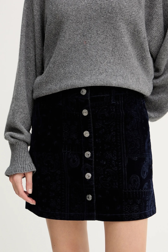 Бархатная юбка серены Guess, темно-синий
Бархатная юбка серены Guess, темно-синий