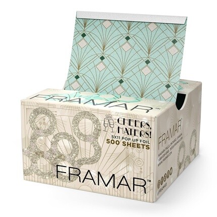 Framar Cheers Pop Up Hair Foil Алюминиевая фольга Листы для мелирования 500 Листов фольги Gatsby
Framar Cheers Pop Up Hair Foil Алюминиевая фольга Листы для мелирования 500 Листов фольги Gatsby