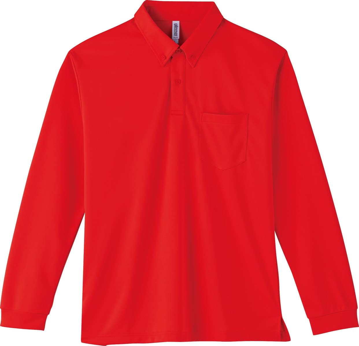 Мужская рубашка-поло с длинным рукавом Glimmer 00314-ABL, с карманом, материал DRY, застежка на пуговицы спереди, плотность ткани 4,4 унции, красный
Мужская рубашка-поло с длинным рукавом Glimmer 00314-ABL, с карманом, материал DRY, застежка на пуговицы спереди, плотность ткани 4,4 унции, красный
