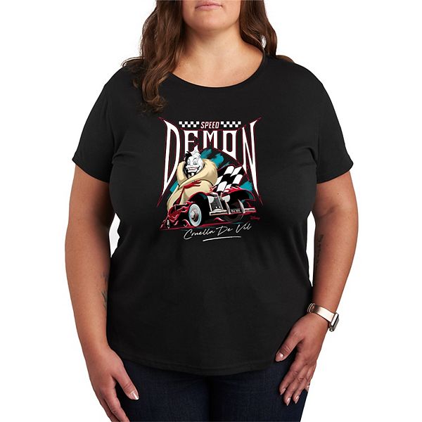 Футболка Plus size с принтом Cruella de Vil Speed Demon Disney
Футболка Plus size с принтом Cruella de Vil Speed Demon Disney