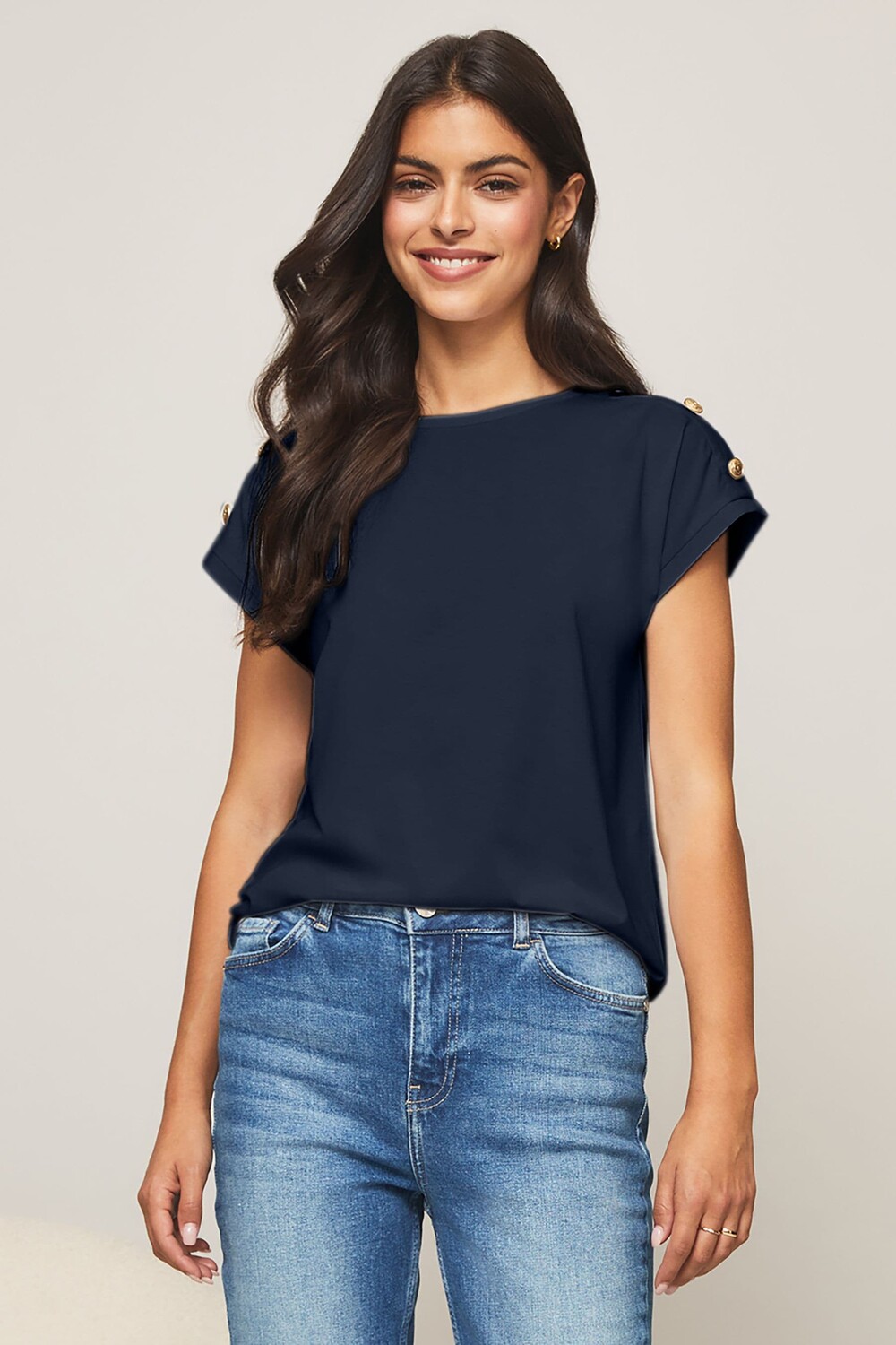 Футболка с круглым вырезом Lipsy, синий
Футболка с круглым вырезом Lipsy, синий