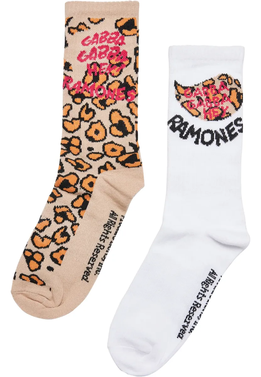 Merchcode Basic Socks " Merchcode Accessories Ramones Leo Socks 2-Pack" (1 пара), цвет Leo Aop/Offwhite
Merchcode Basic Socks " Merchcode Accessories Ramones Leo Socks 2-Pack" (1 пара), цвет Leo Aop/Offwhite
